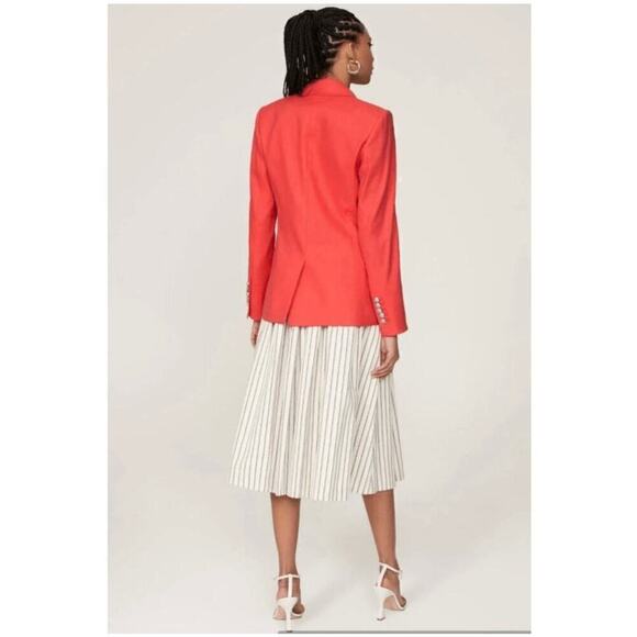 B39 Veronica Beard Sedgwick Dickey Blazer Womens 2 Work Career Preppy First Lady - Picture 3 of 12